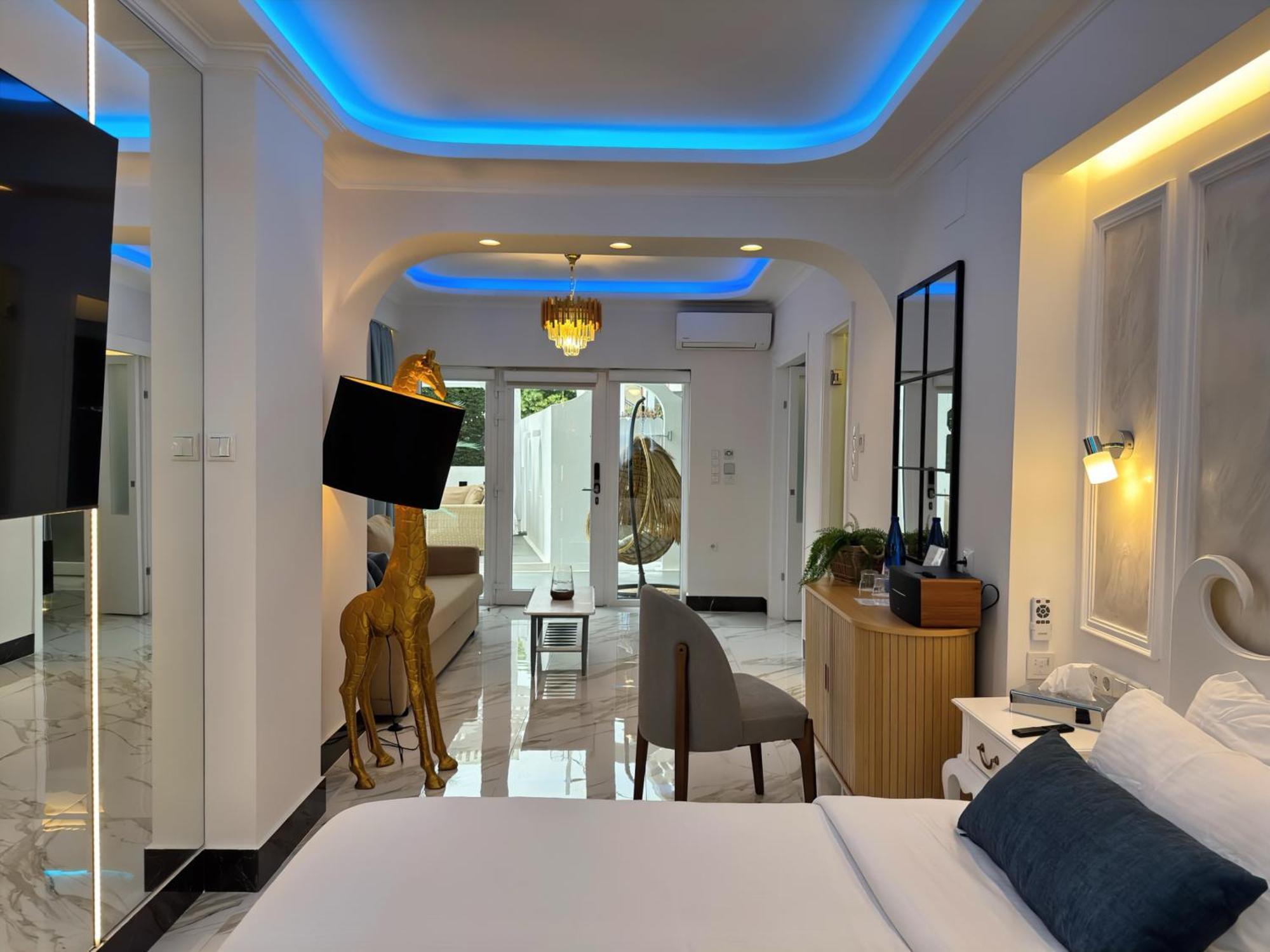 Panorama Suites & Spa - Adults Only Stómion 客房 照片