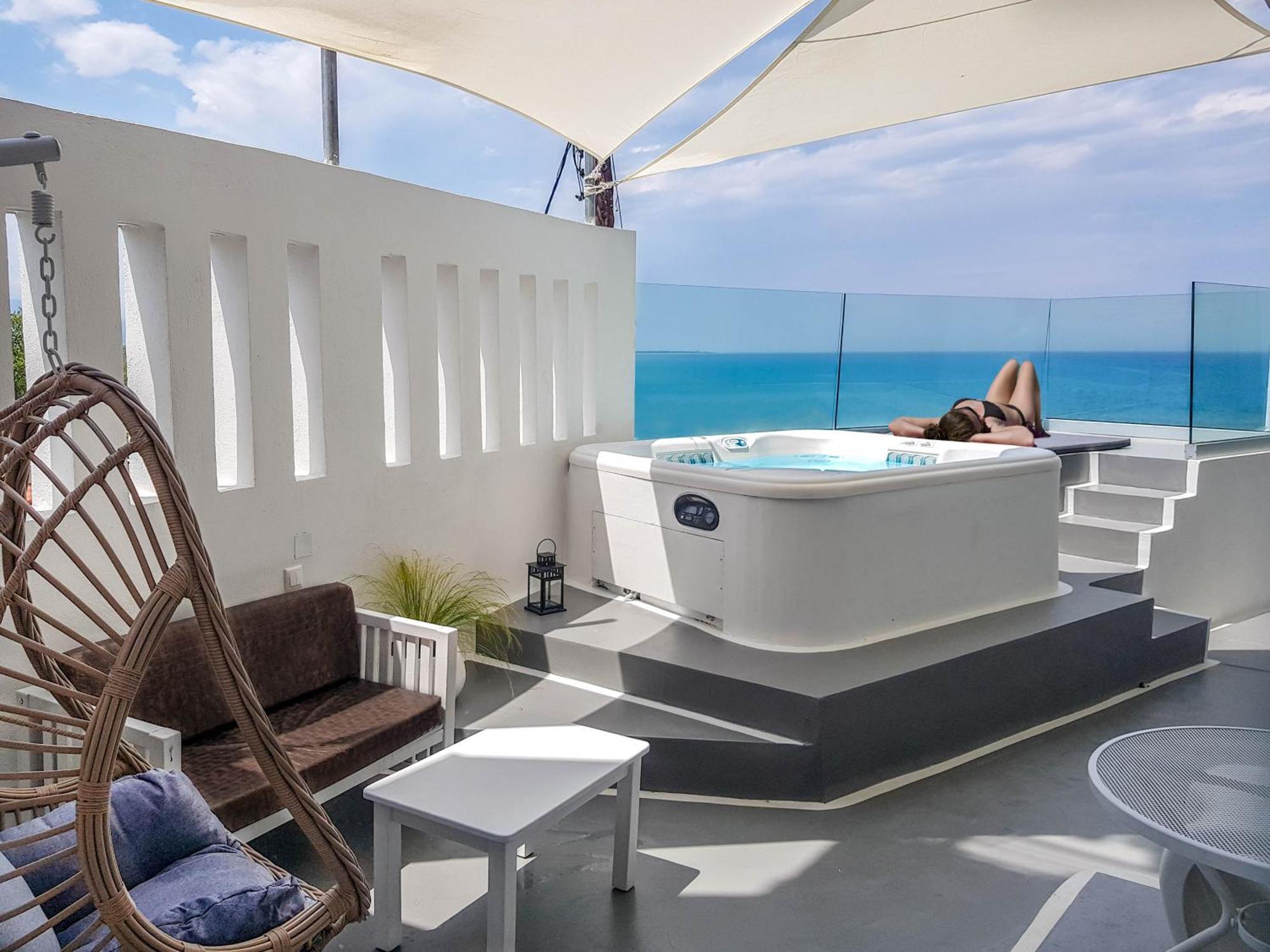 Panorama Suites & Spa - Adults Only Stómion 外观 照片